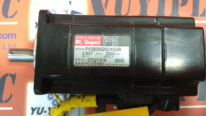 SANYO DENKI Servo motor BL Super P5 P50B05020DXS2B - PLC DCS